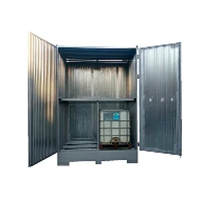 Caseta 2 + 2 IBC´s de 1000 litros