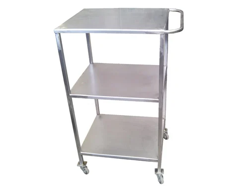 Carro Inox 3 plataformas