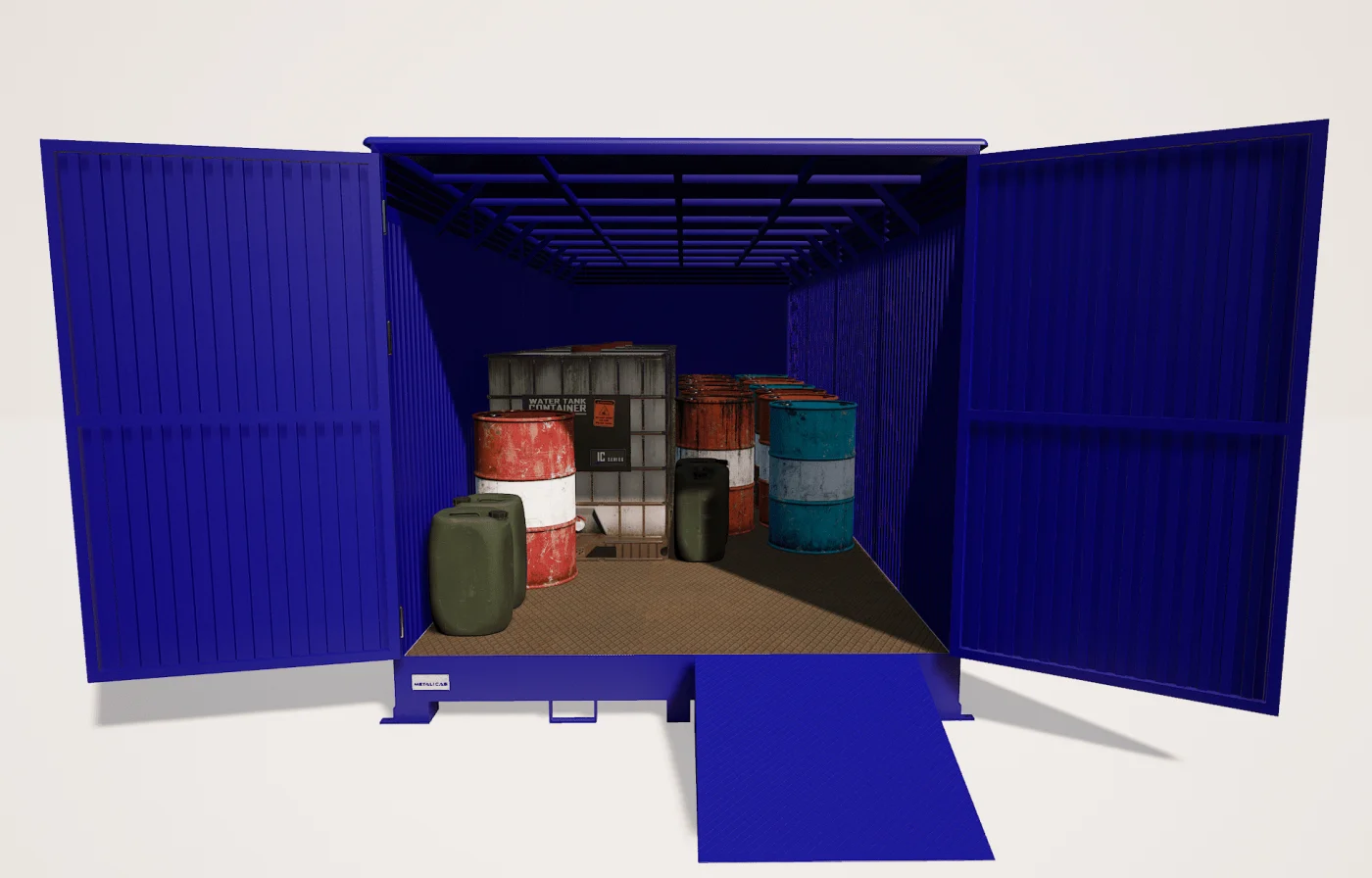 Caseta Diafana 6000x2400x2400