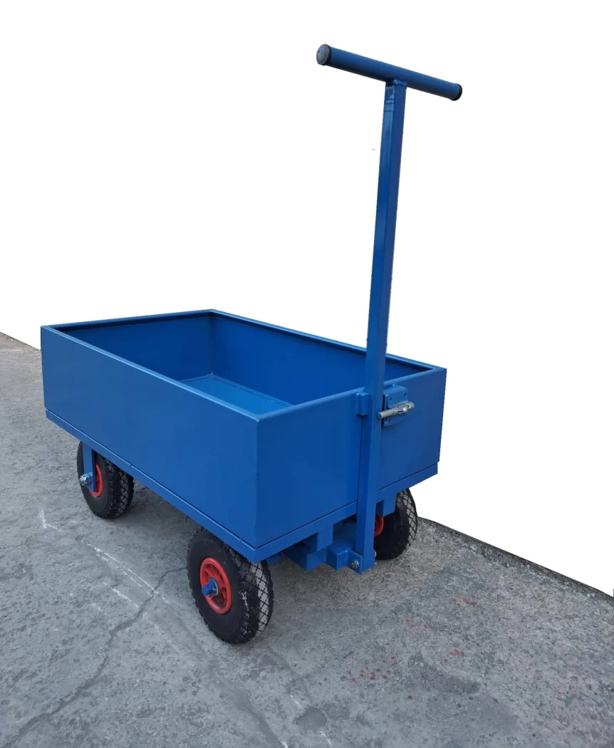 Carros con laterales de tracción de mano