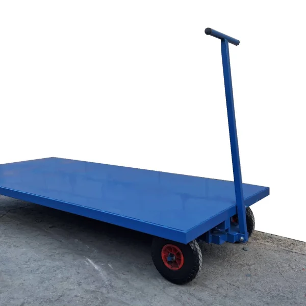 Carro plataforma de tracción de mano